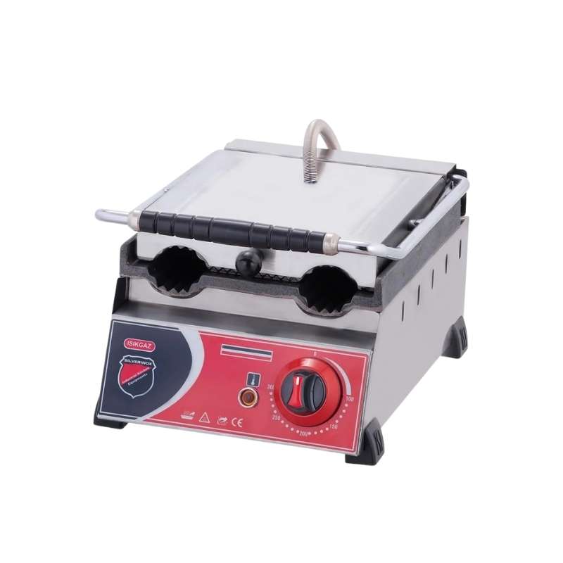 Işıkgaz Silverinox 2134 2 Dürümlük Elektrikli Dürüm Tost Makinesi